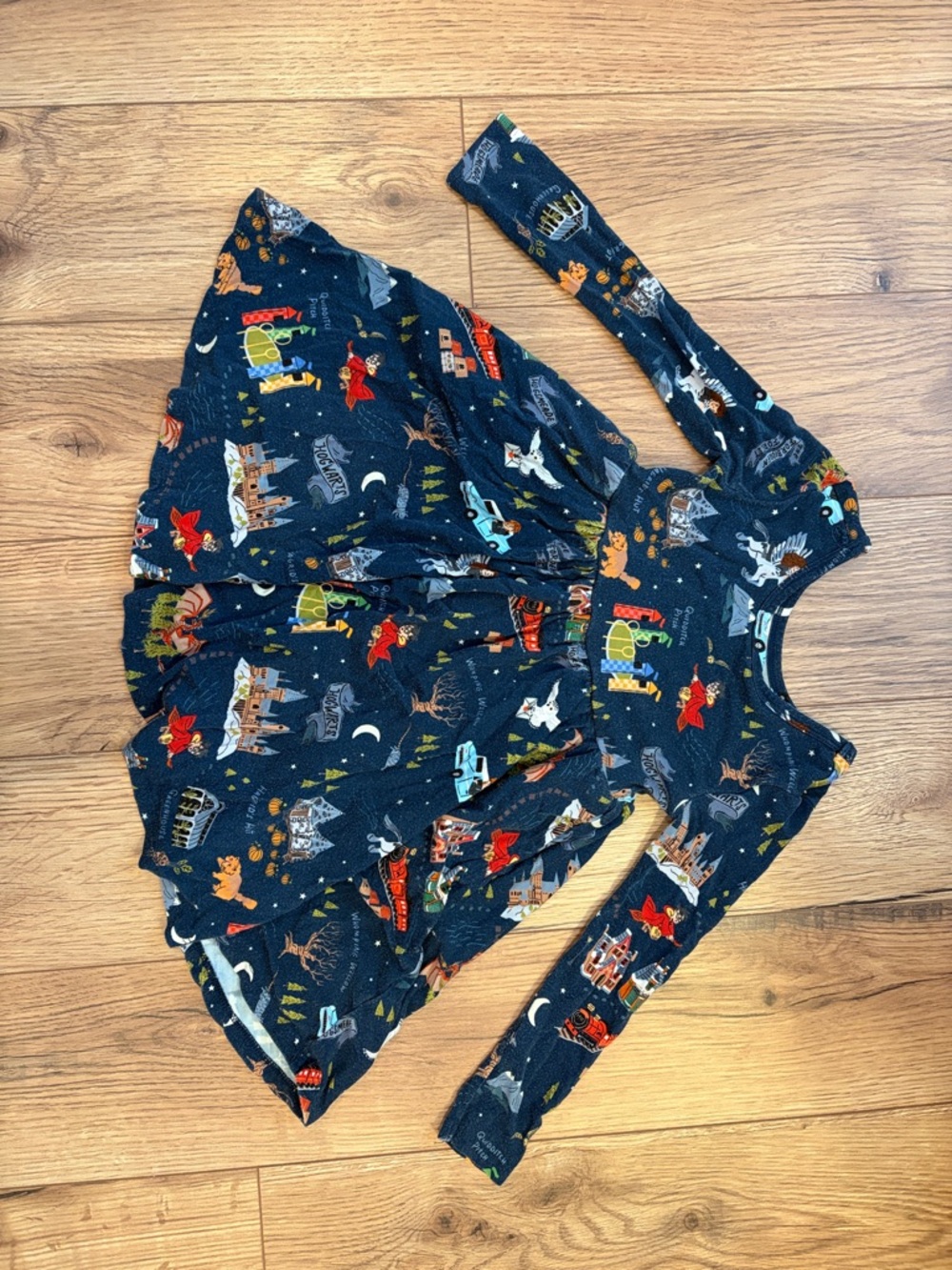 Little Sleepies Navy Harry Potter Twirl Dress